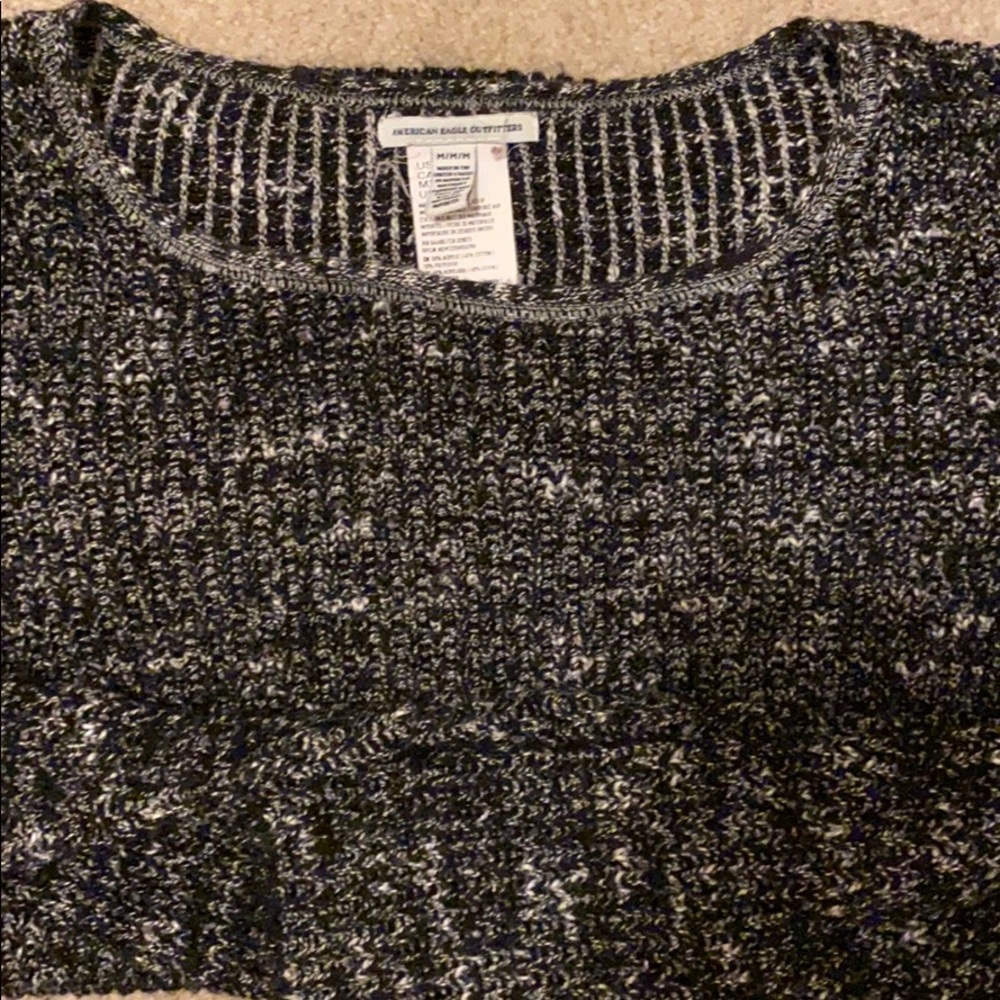AE tie side sweater
